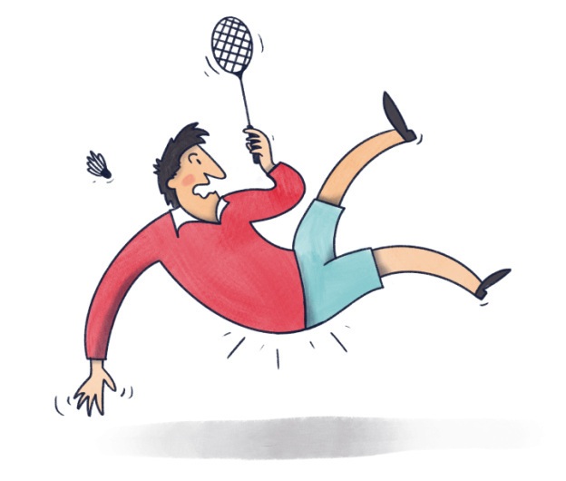 Badminton spiller